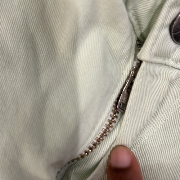 Paige Light Green pants size 29 - Picture 3 of 7